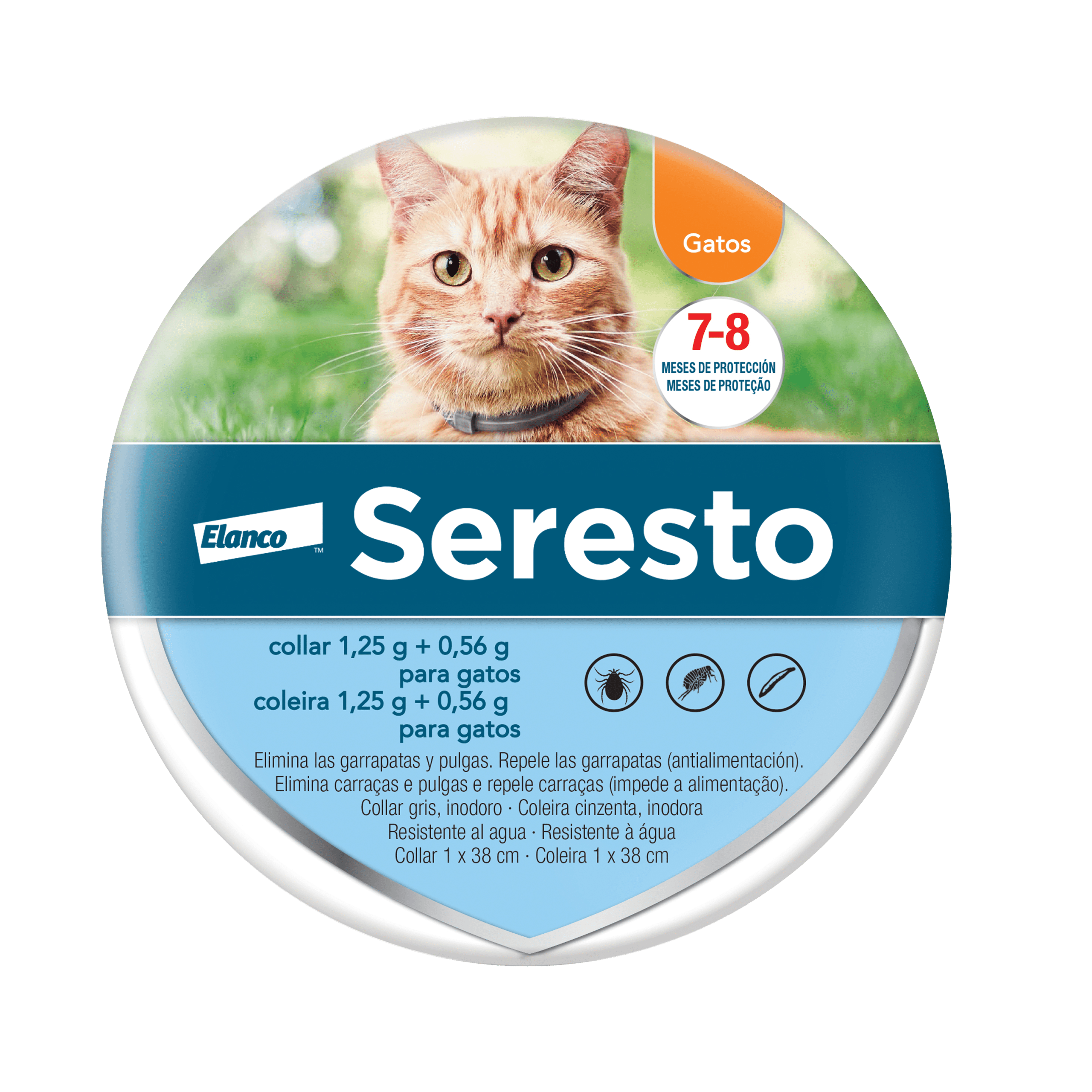 Seresto - Coleira antiparasitária para gato