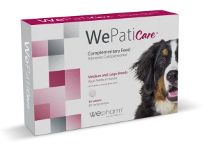 WePatiCare - Suplemento hepático para cães médios e grandes