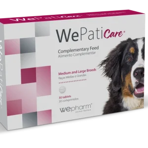 WePatiCare - Suplemento hepático para cães médios e grandes