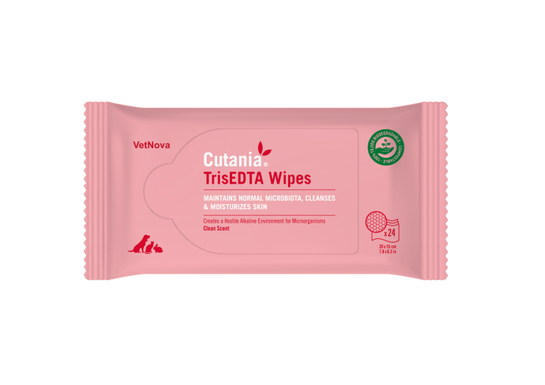 Cutania® TrisEDTA Wipes (24 Toalhitas)