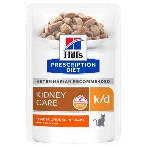 Hill's Prescription Diet k/d alimento para gato com frango