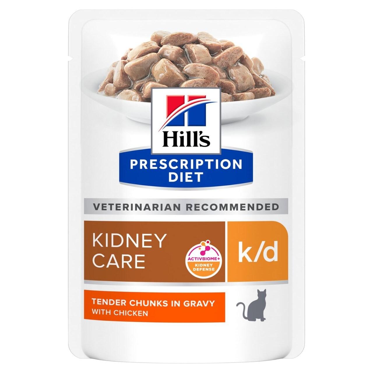 Hill's Prescription Diet k/d alimento para gato com frango