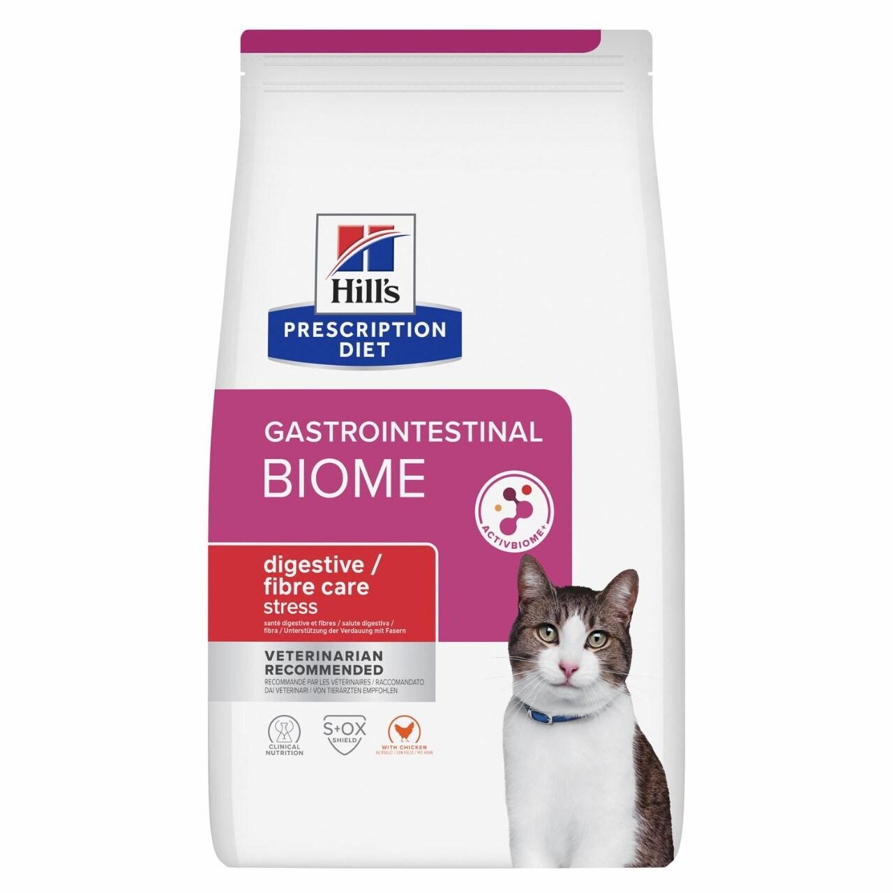 Hill's Prescription Diet Gastrointestinal Biome Stress alimento para gato