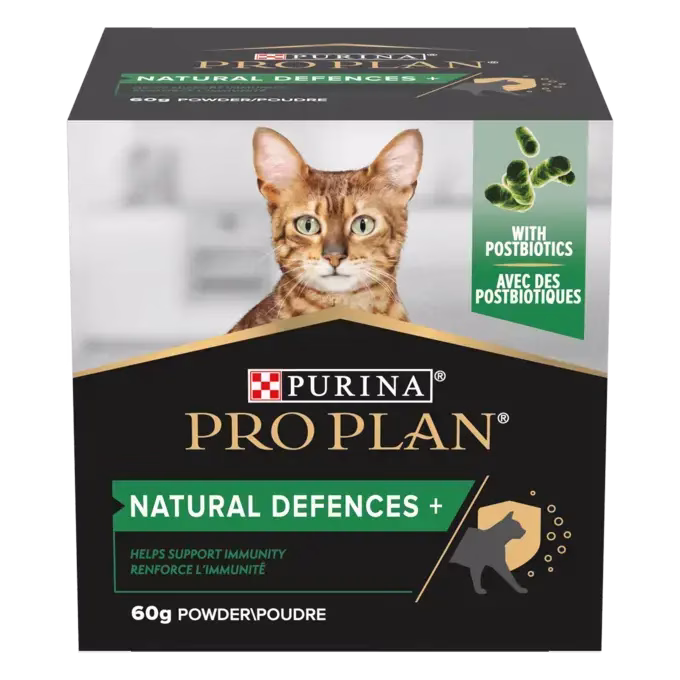 PRO PLAN® Natural Defences+ | Imunidade dos Gatos | Suplemento em Pó